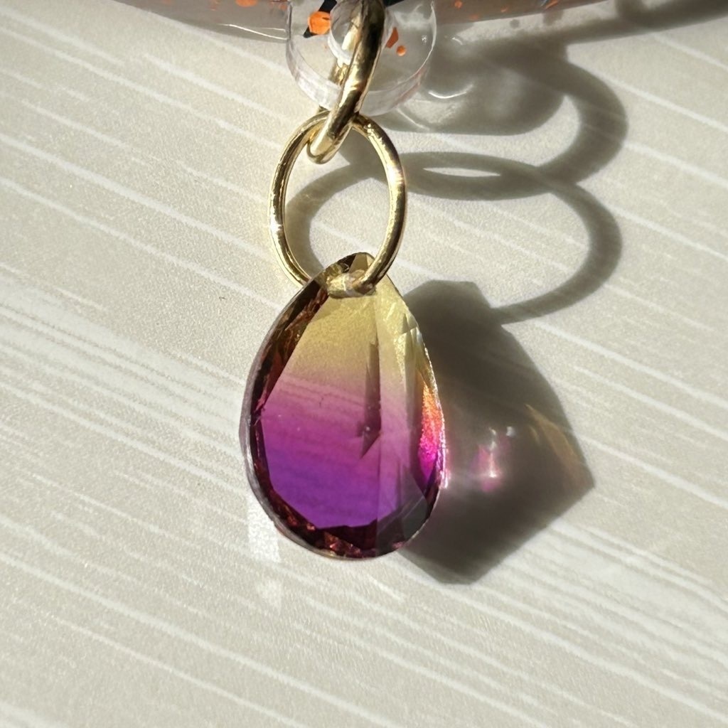 チャーム付きアクリルキーホルダー イサン×シンクレア(ハロウィン)