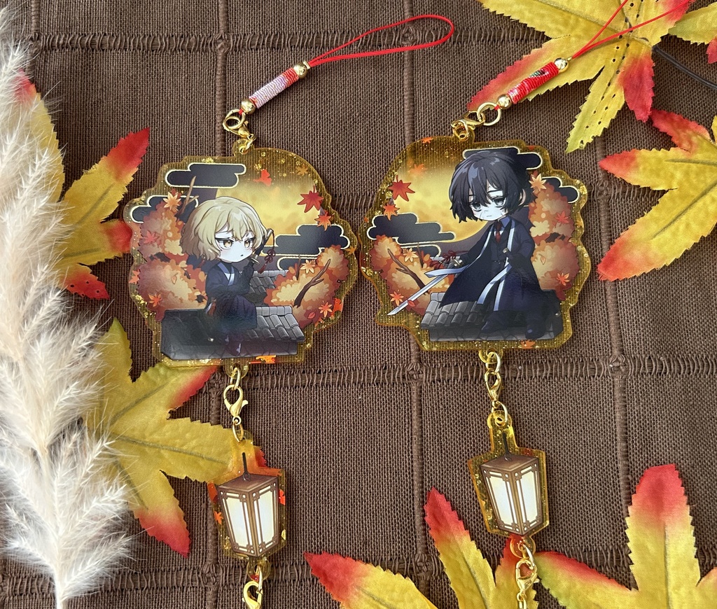 3連アクリルキーホルダー・剣契イサン/剣契シンクレア