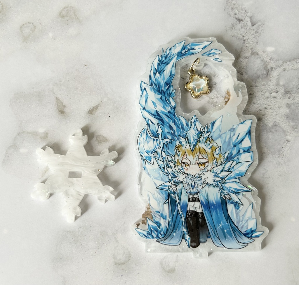 ゆらゆらチャーム付きアクリルスタンド・シンクレア