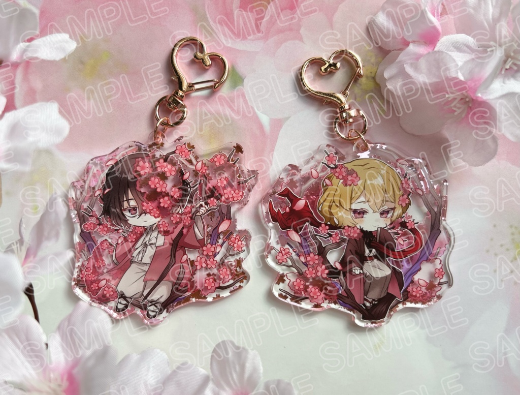 桜アクリルキーホルダー・イサン/シンクレア