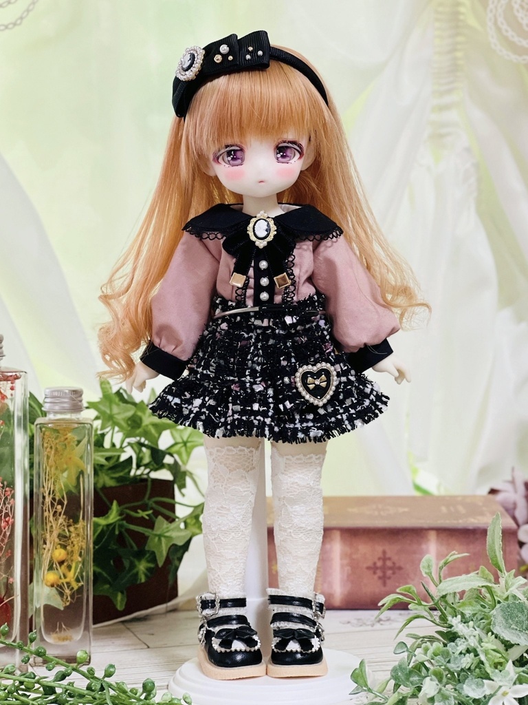 幼SD&Tiny Fox ツイードスカートセット