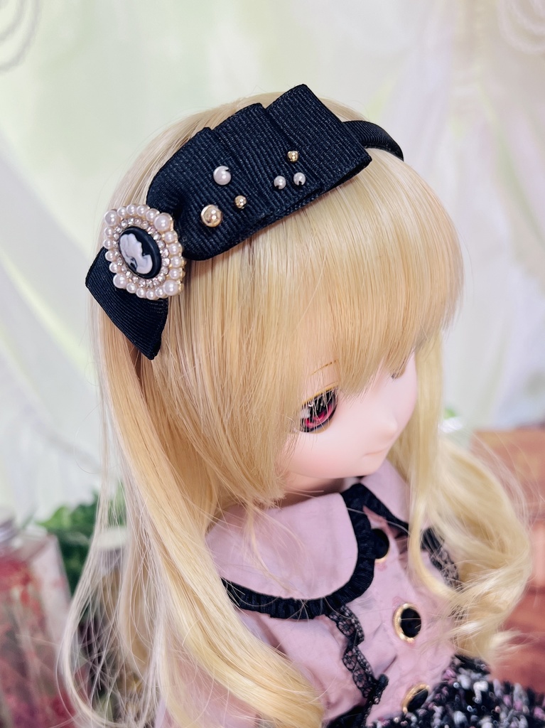 DD&MDD カメオリボンカチューシャ