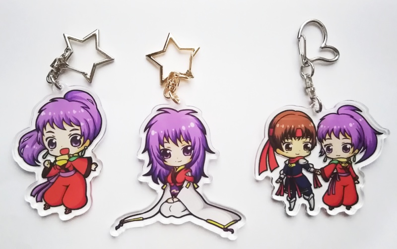 ククルアクリルキーホルダー