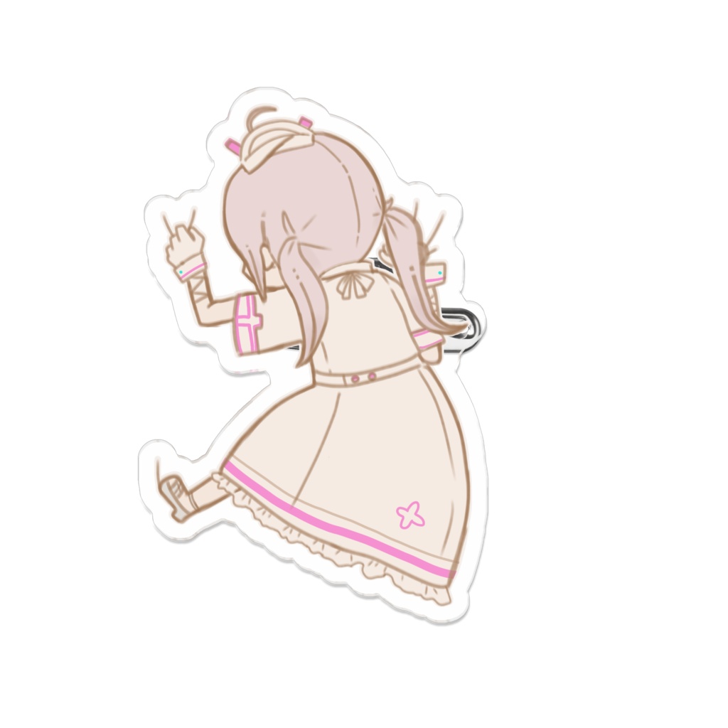 非公式 しがみつき健屋さんアクリルバッジ