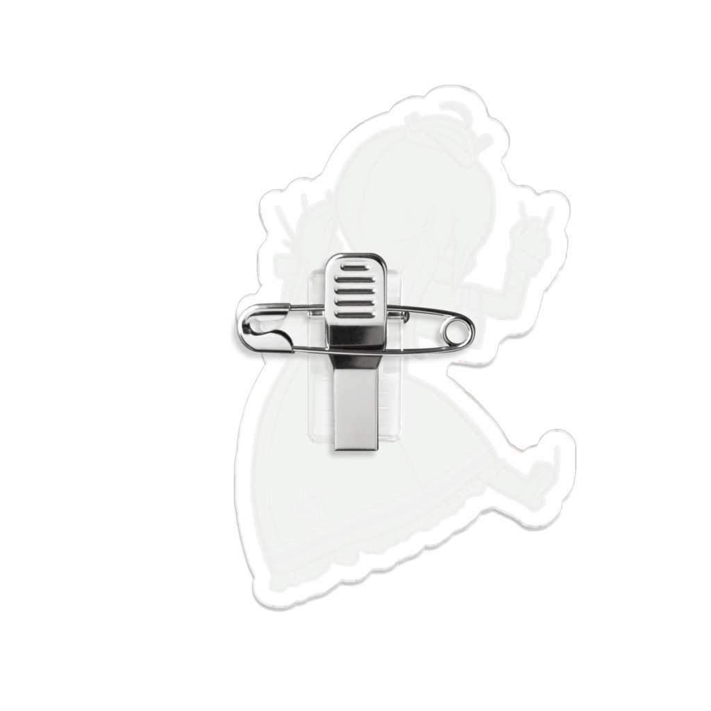 非公式 しがみつき健屋さんアクリルバッジ