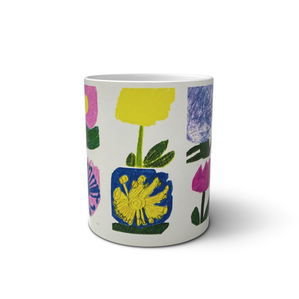 春の花マグカップ