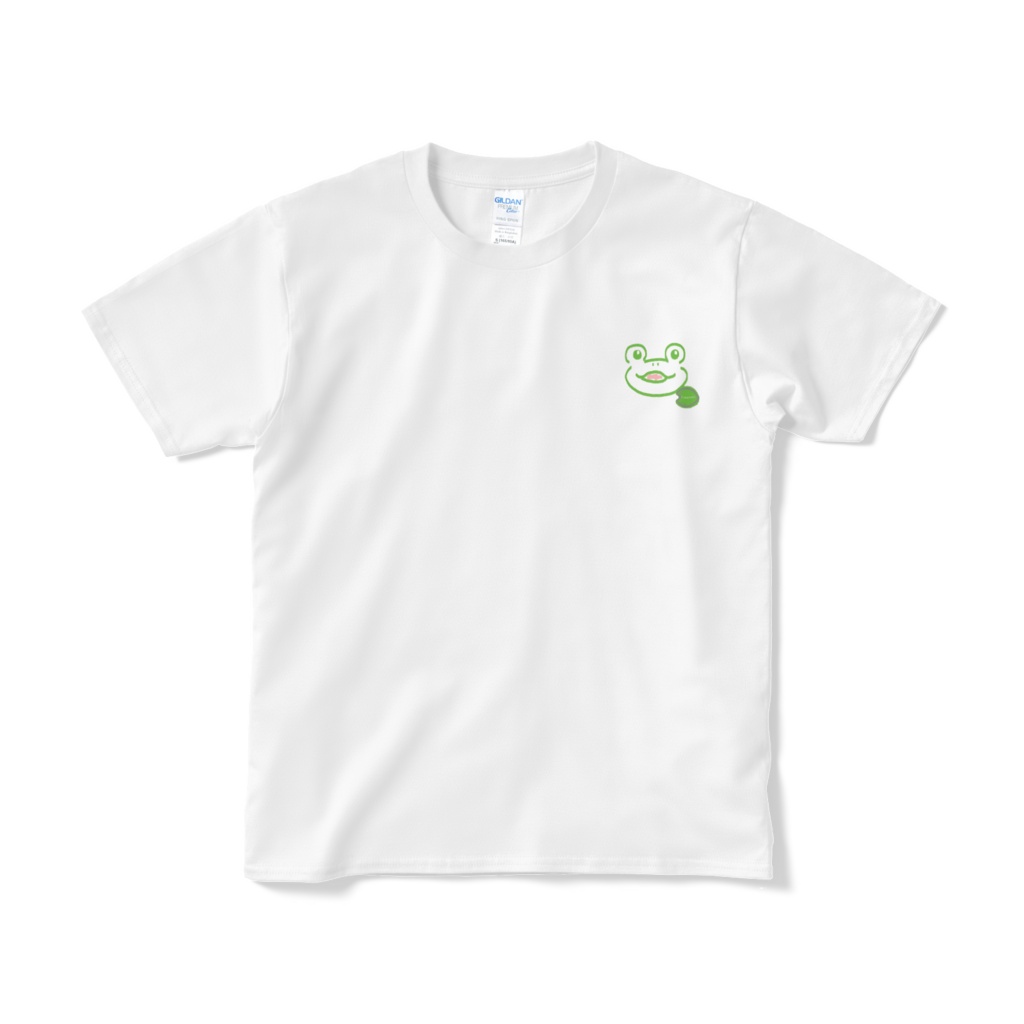 カエルの笑顔tシャツ