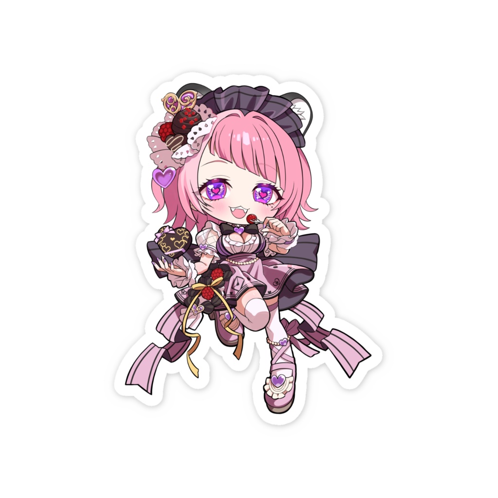 スマホステッカー💗おめかしめるめるめりろ