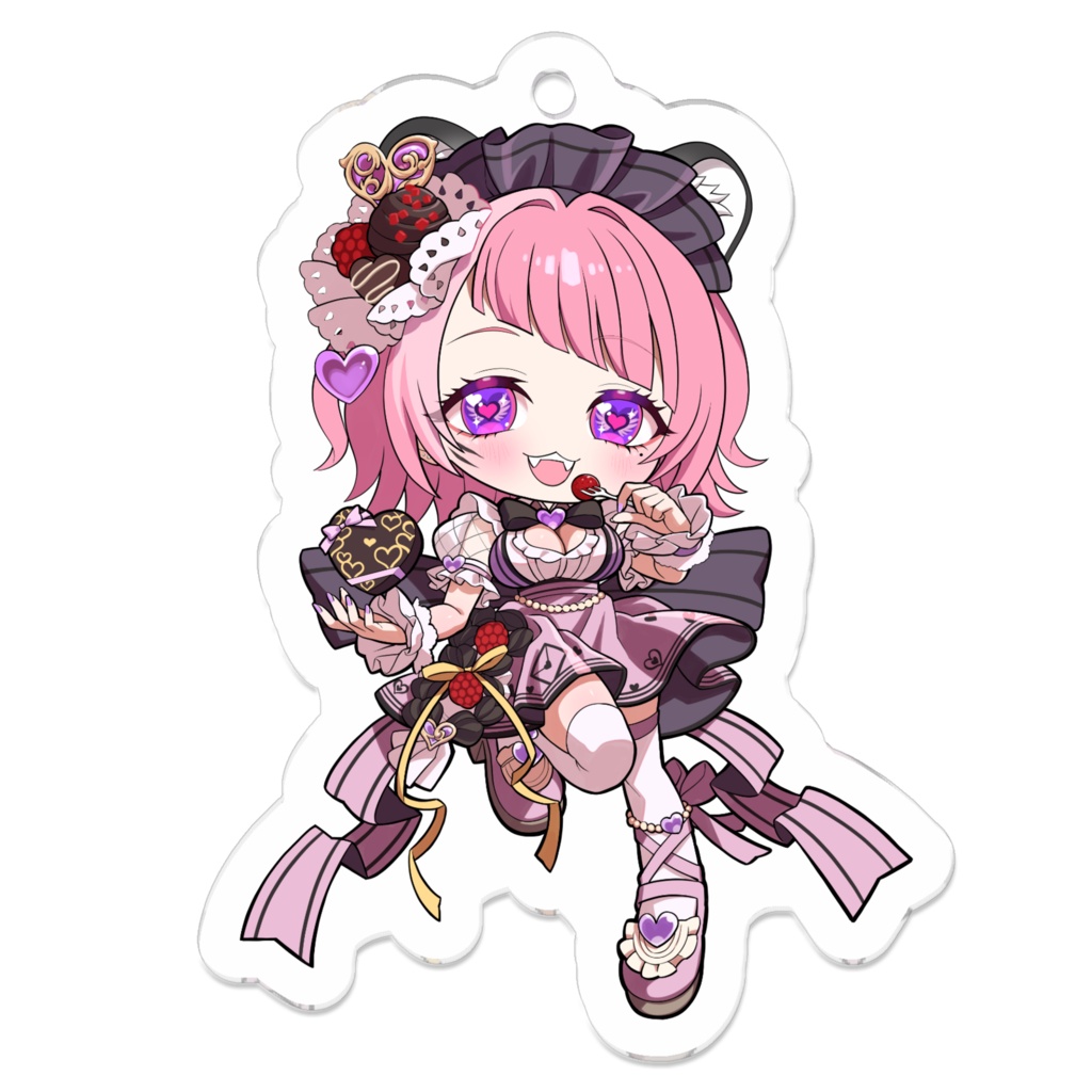 アクリルキーホルダー💗おめかしめるめるめりろ