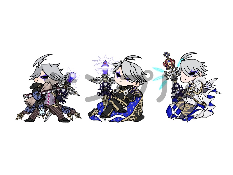 【ステッカー】モリアーティキラキラミニシールセット