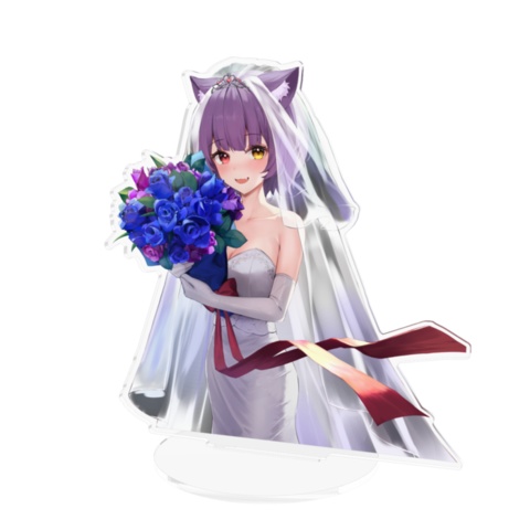 【誕生日記念】ウエディングまわるアクリルスタンド