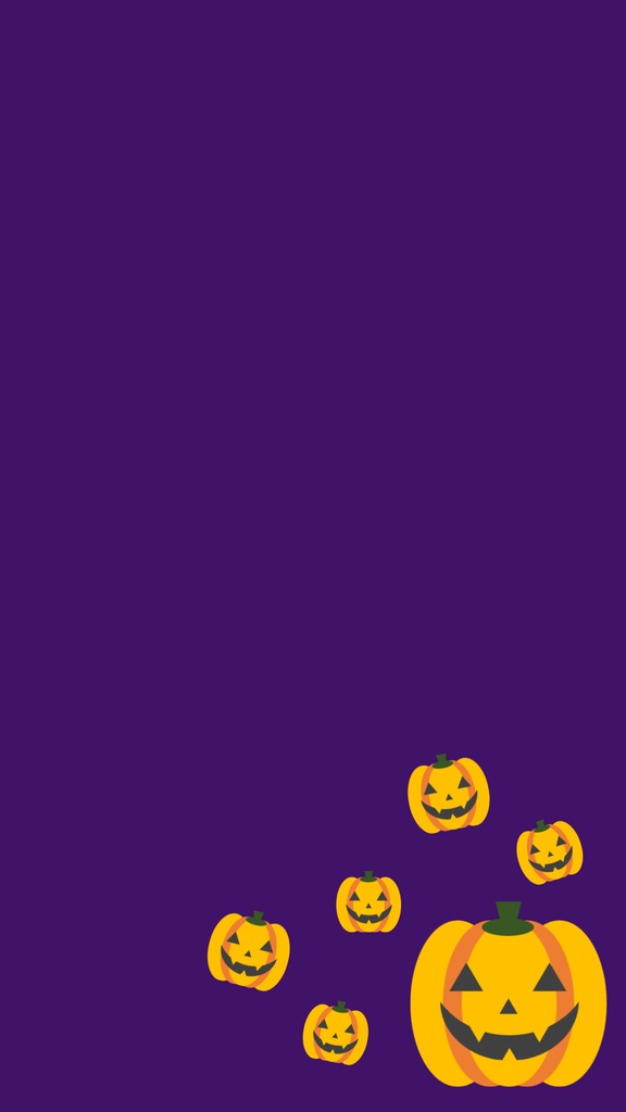 ハロウィンのスマホ壁紙