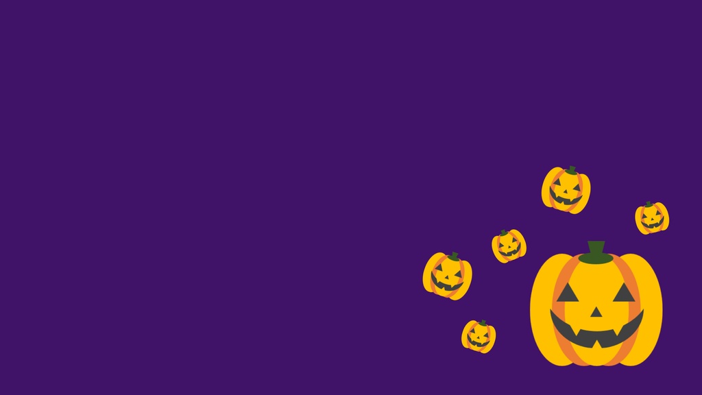 ハロウィンのPC壁紙