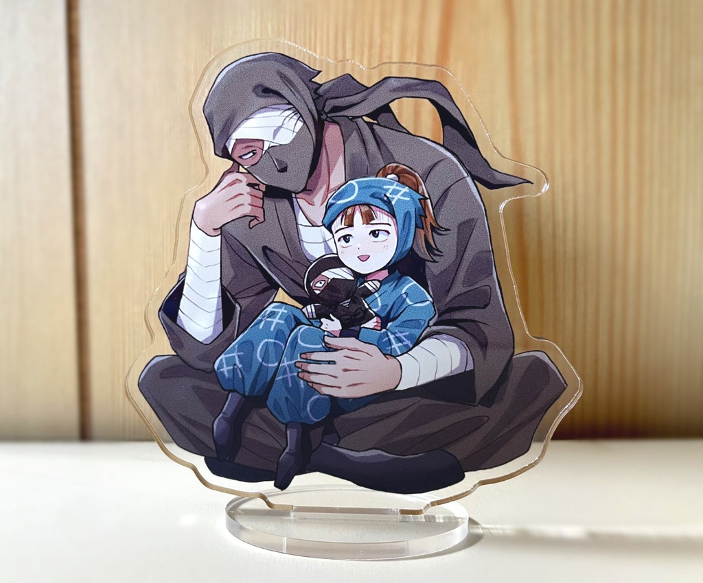 雑伏アクスタ（お膝抱っこ）