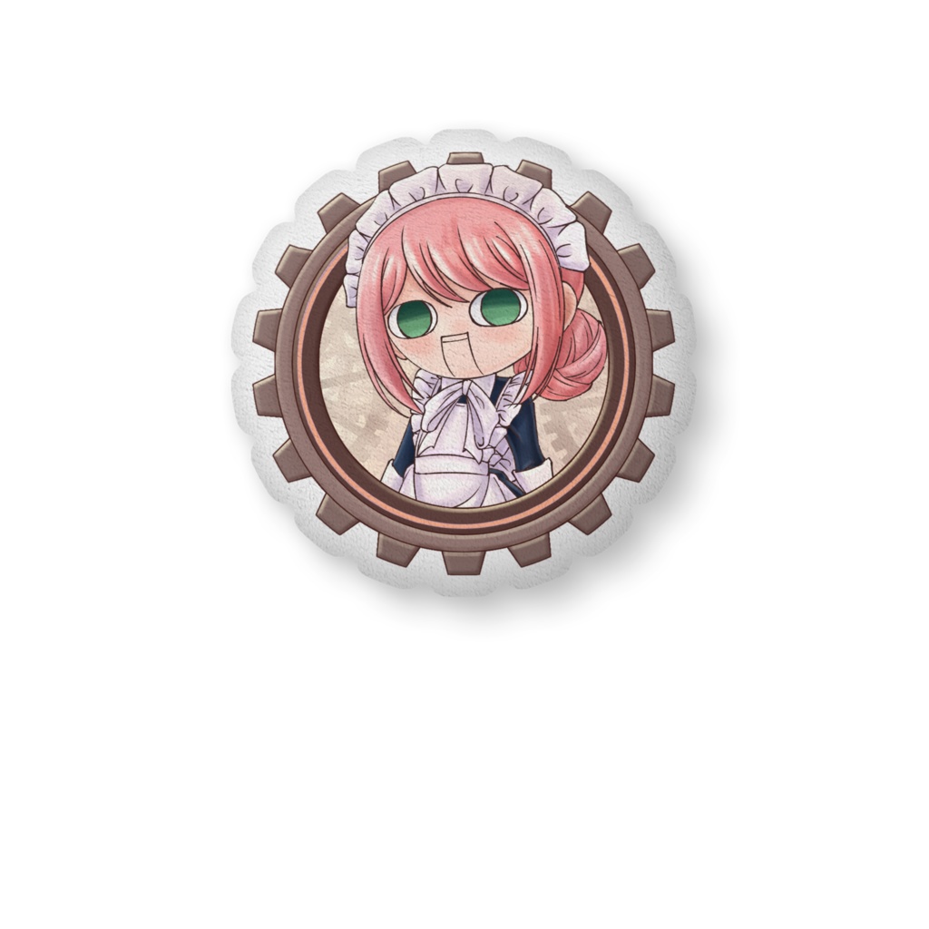 ちっこいマリー2とちっこくないマリー2の歯車両面ビッグふかふかクッション