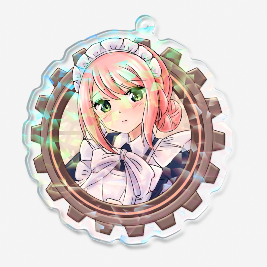 マリーさんの歯車ホログラムアクキー