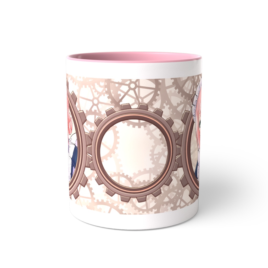 機械じかけのマリーツートンカラーマグカップ