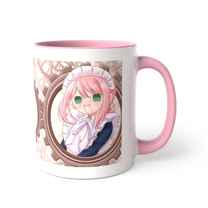 機械じかけのマリーツートンカラーマグカップ