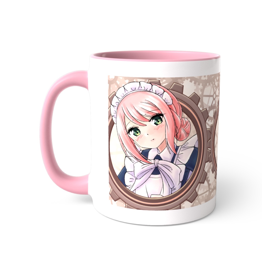 機械じかけのマリーツートンカラーマグカップ