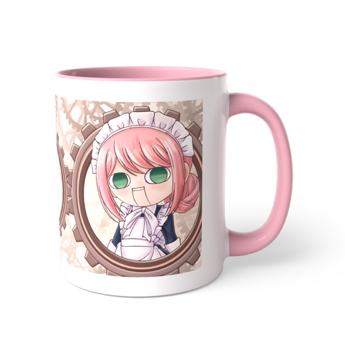 機械じかけのマリーツートンカラーマグカップ