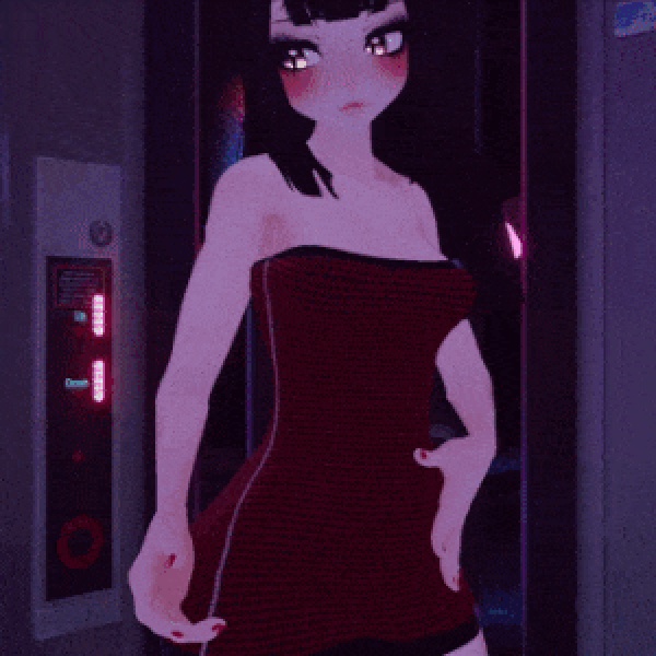 Toribase Vrchat minidress M7Dress