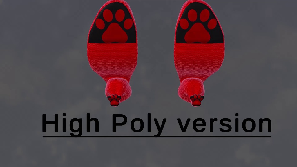 Cat Heels rigged for toribase and pandabase