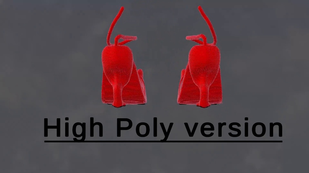 Cat Heels rigged for toribase and pandabase