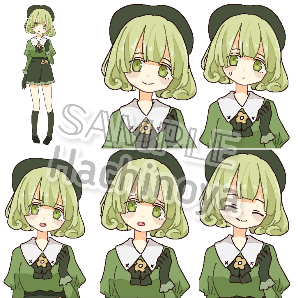 キャラクター素材女の子