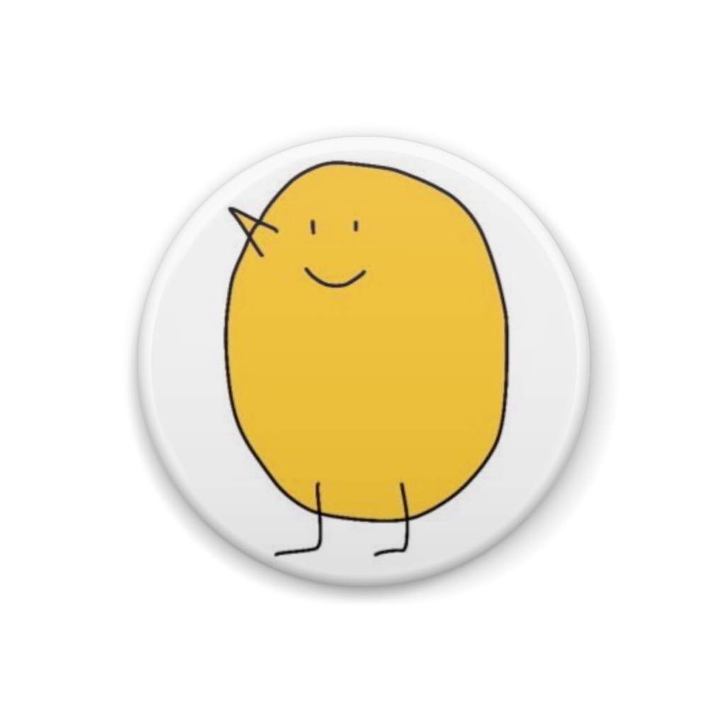 とりばーど　缶バッチ