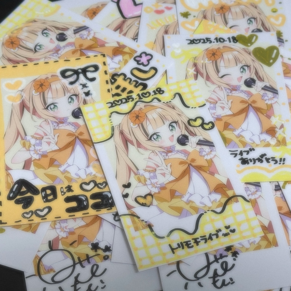 【数量限定】ランダムチェキ風カード