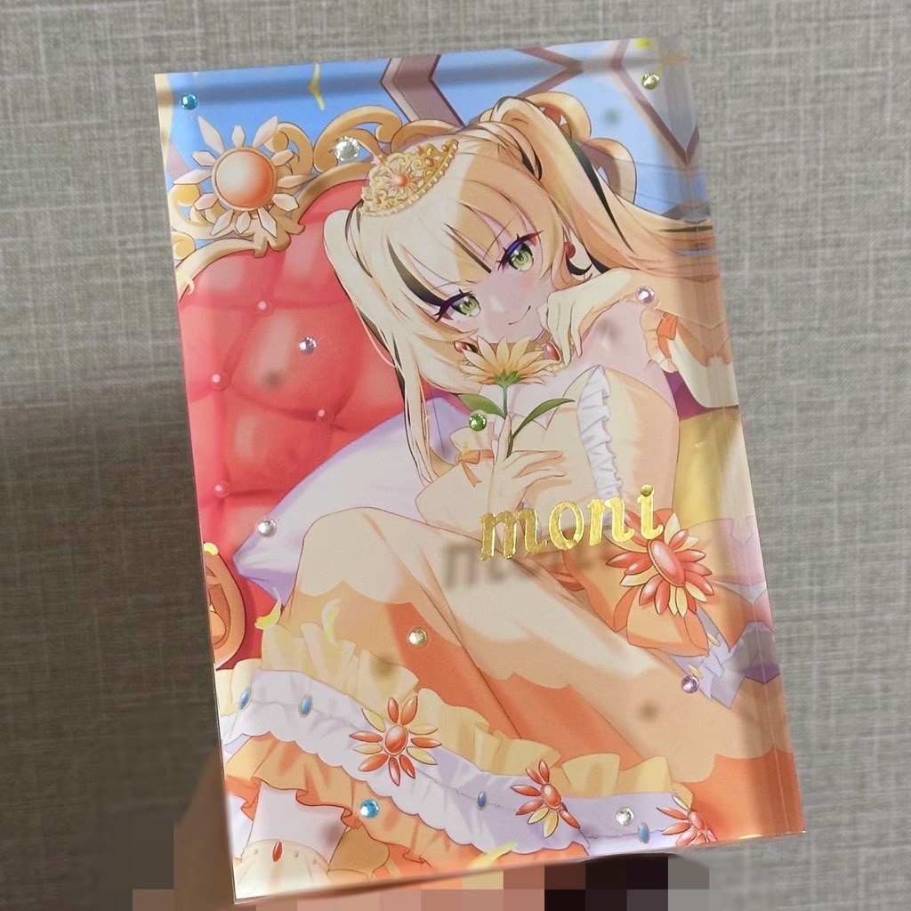 【エラー商品】1周年アクリルブロック