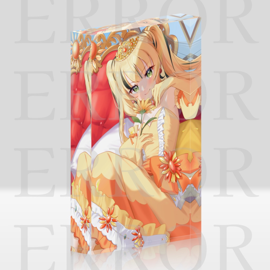 【エラー商品】1周年アクリルブロック