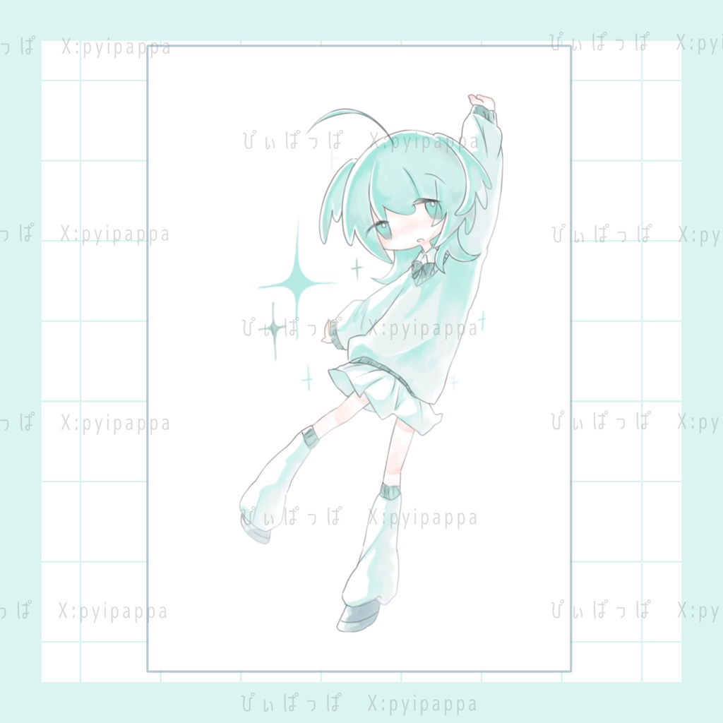 無気力ちゃんポストカード