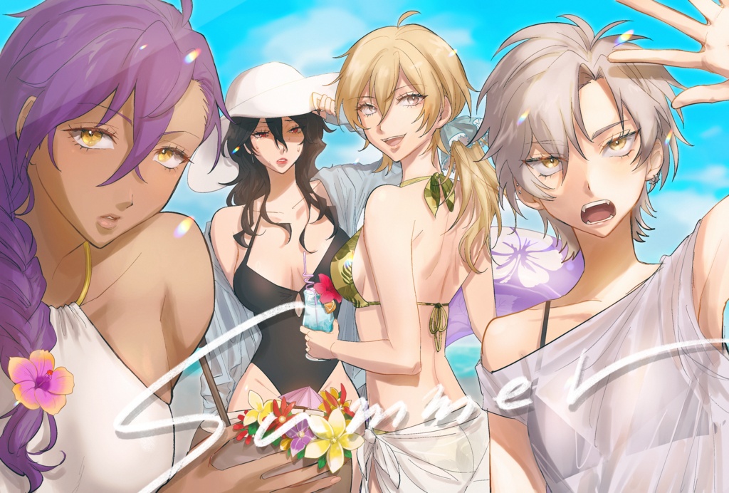 女体化アンデsummerポストカード