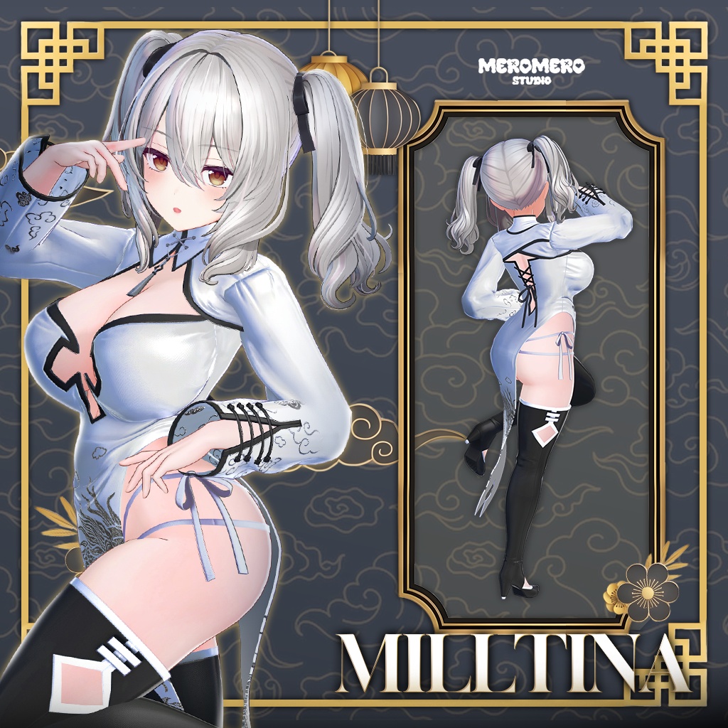 25%OFF🖤セレスティアル✨サーペント旗袍『Celestial Serpent Cheongsam 』🖤