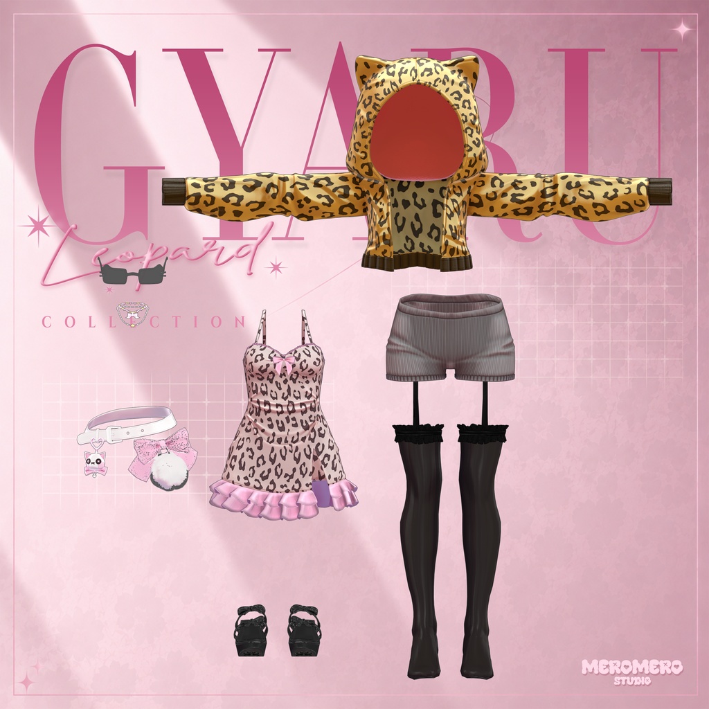 ✨️Meowコア🐈️レオパードベイビー✨️『Meowcore Leopard Baby 』25% OFF