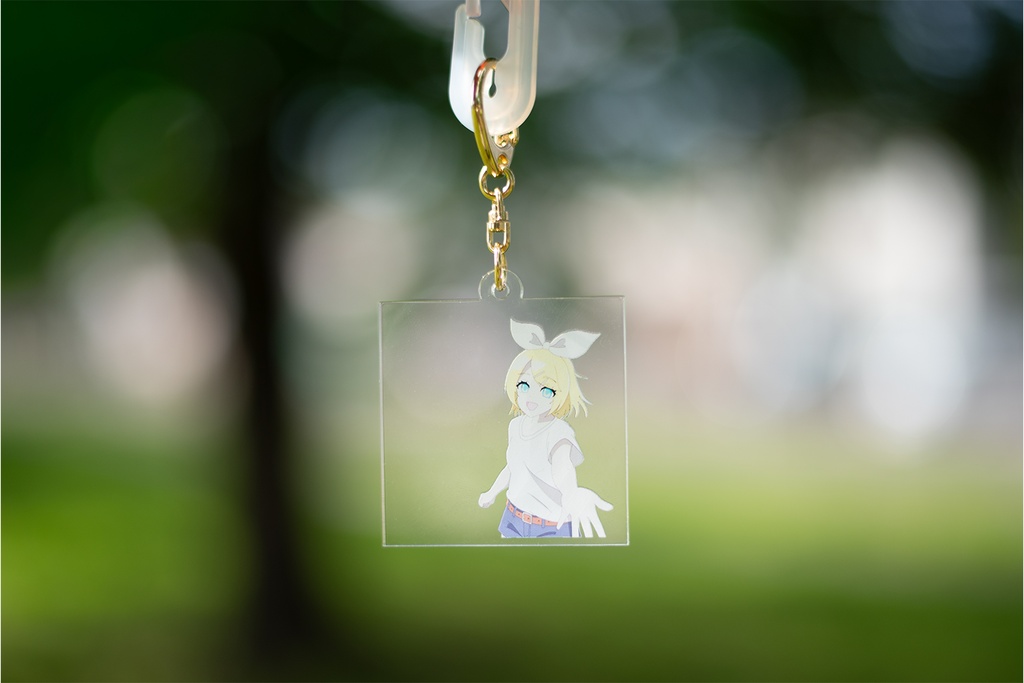 鏡音リン　アクリルキーホルダー