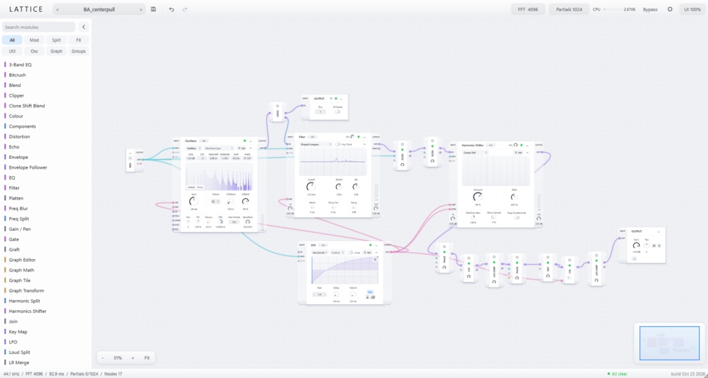 LATTICE / LATTICE FX ―Additive & Spectral Synth―