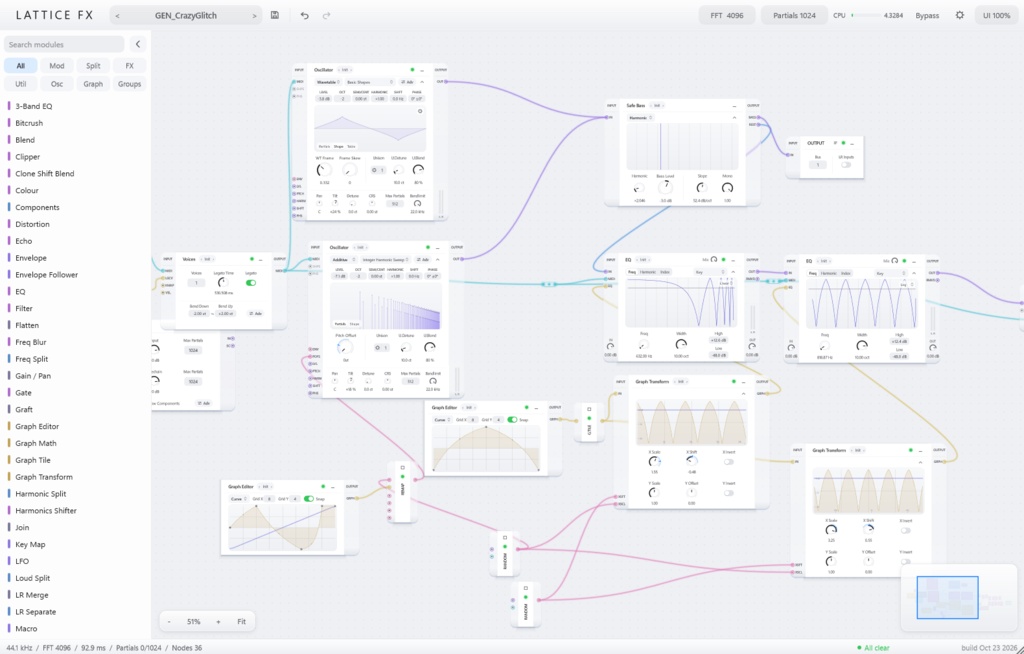 LATTICE / LATTICE FX ―Additive & Spectral Synth―