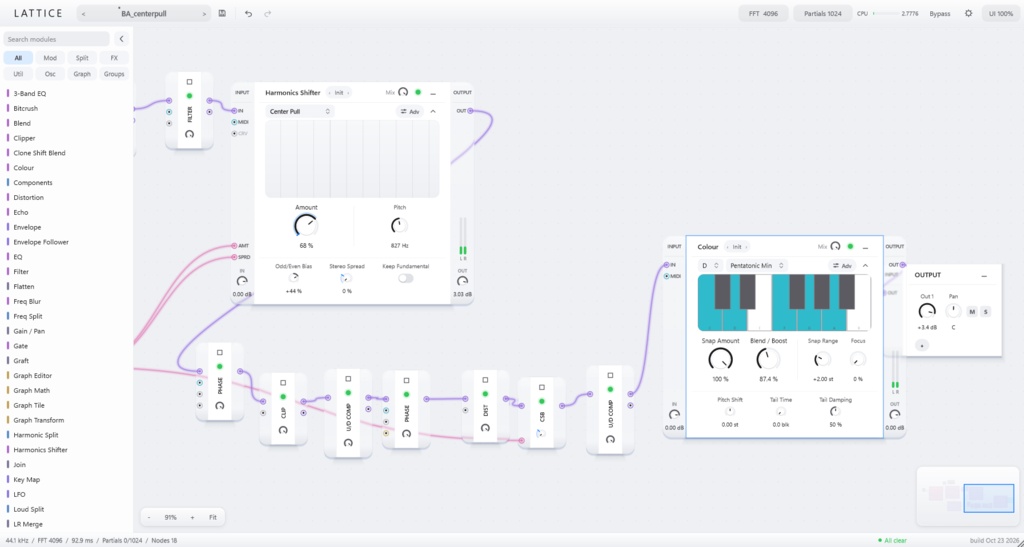 LATTICE / LATTICE FX ―Additive & Spectral Synth―