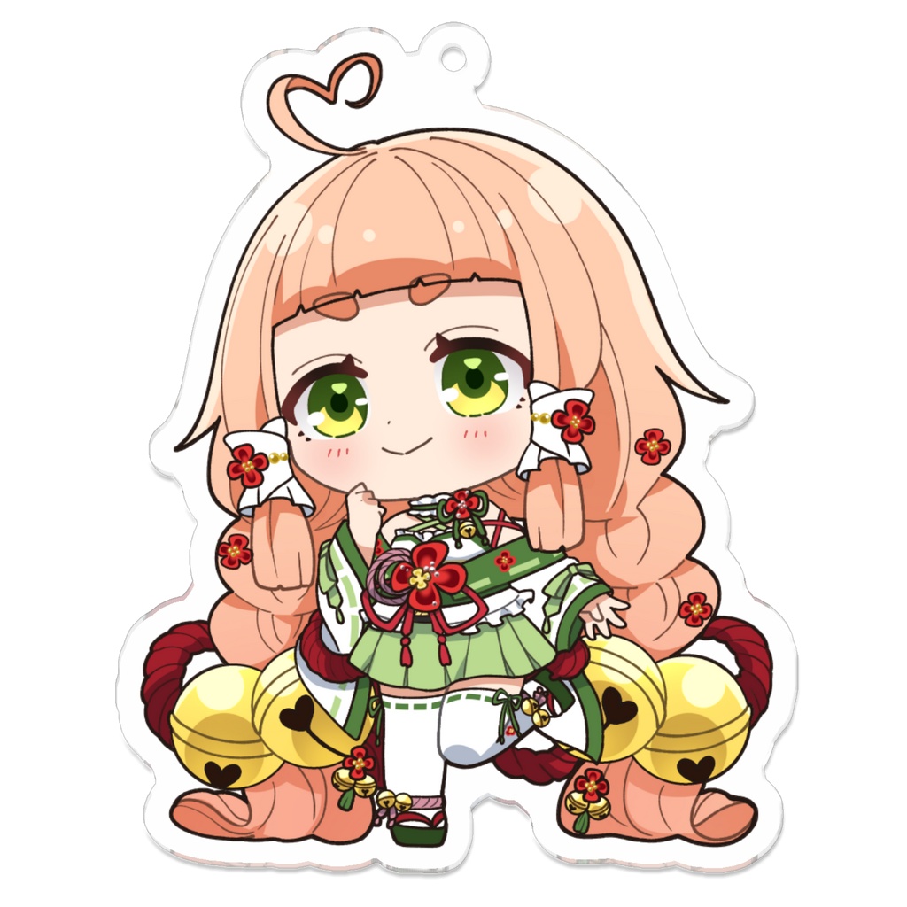五十鈴ゆらアクリルキーホルダー(通常衣装)