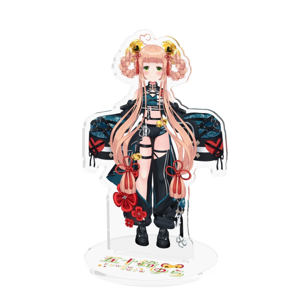 五十鈴ゆらアクリルスタンド(チャイナ衣装-ドーナツ)