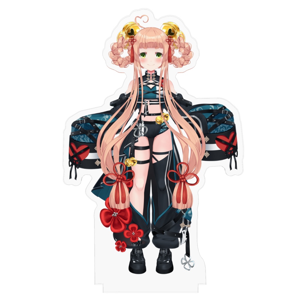 五十鈴ゆらアクリルスタンド(チャイナ衣装-ドーナツ)