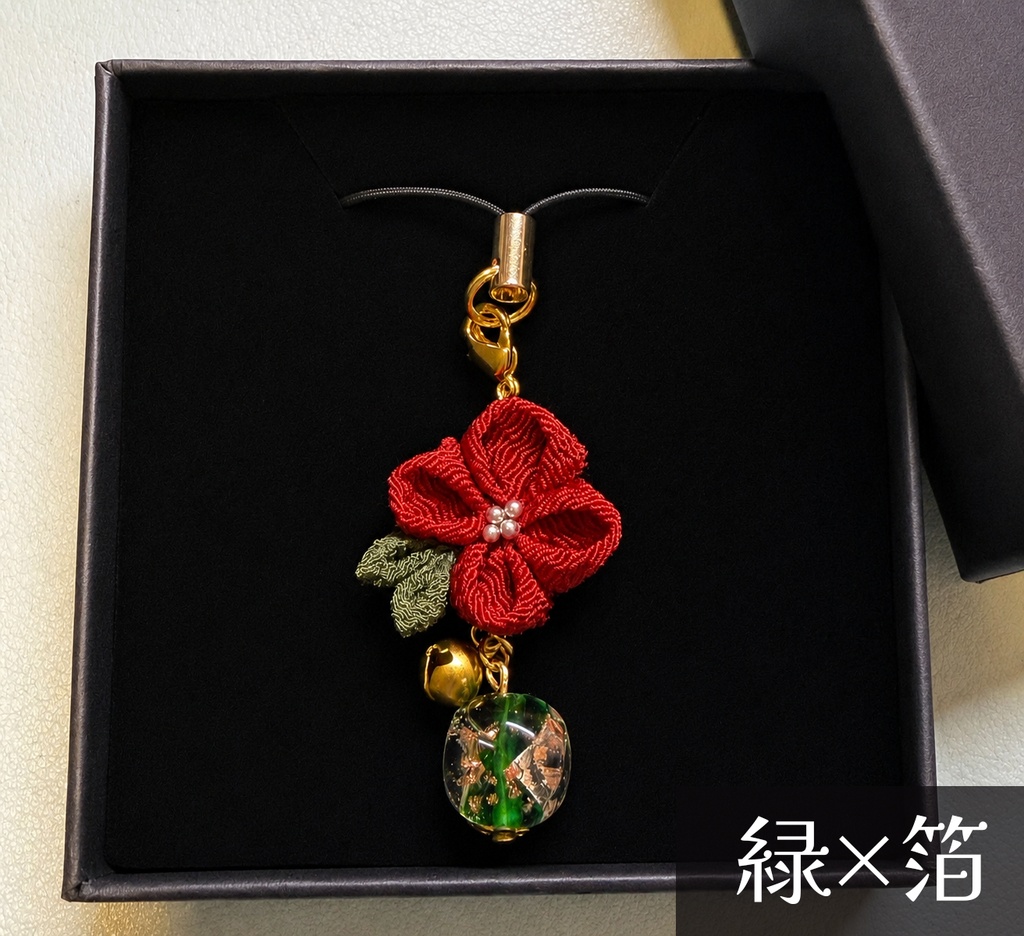 【4周年記念/数量限定】五十鈴ゆらお守りストラップ おまけ付【ハンドメイド】