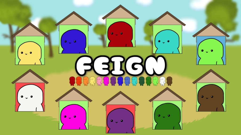 【FEIGN】配信素材・サムネイル素材・スキン素材