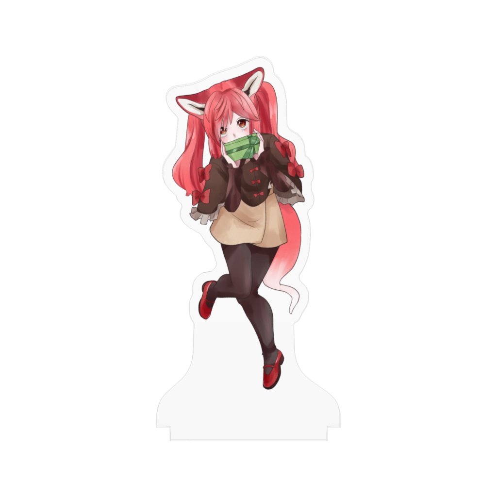 【アクリルスタンド】赤狐(あかこ)【バレンタイン】【100mm×100mm】