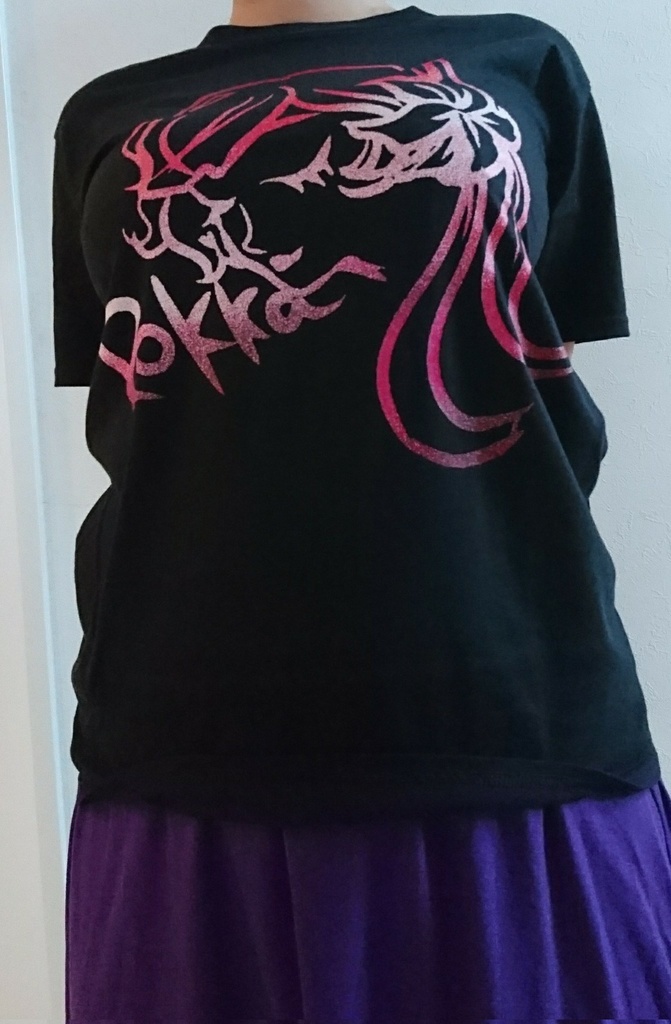 留音ロッカ【4周年記念】Tシャツ・黒