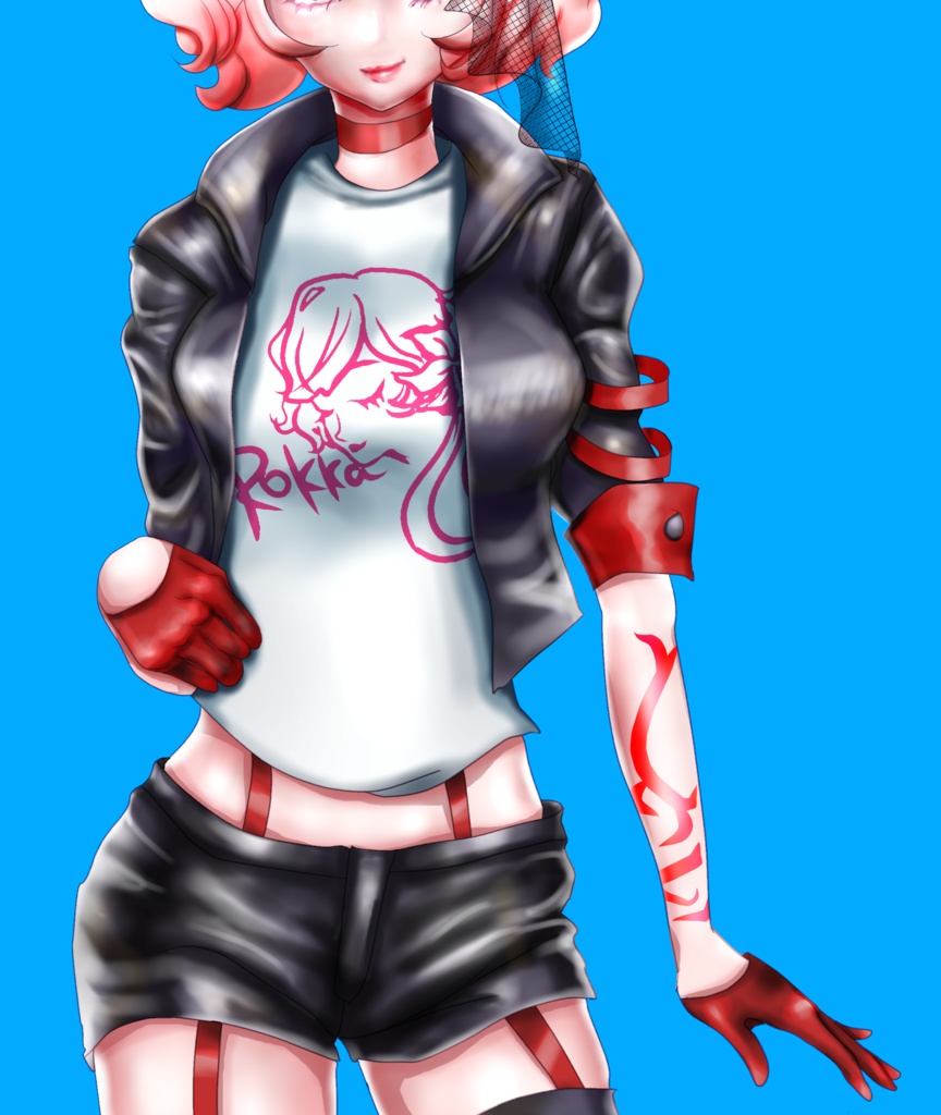 女性サイズ 留音ロッカ【4周年記念】Tシャツ