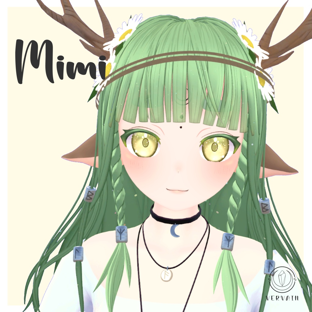オリジナル3Dモデル Mimi