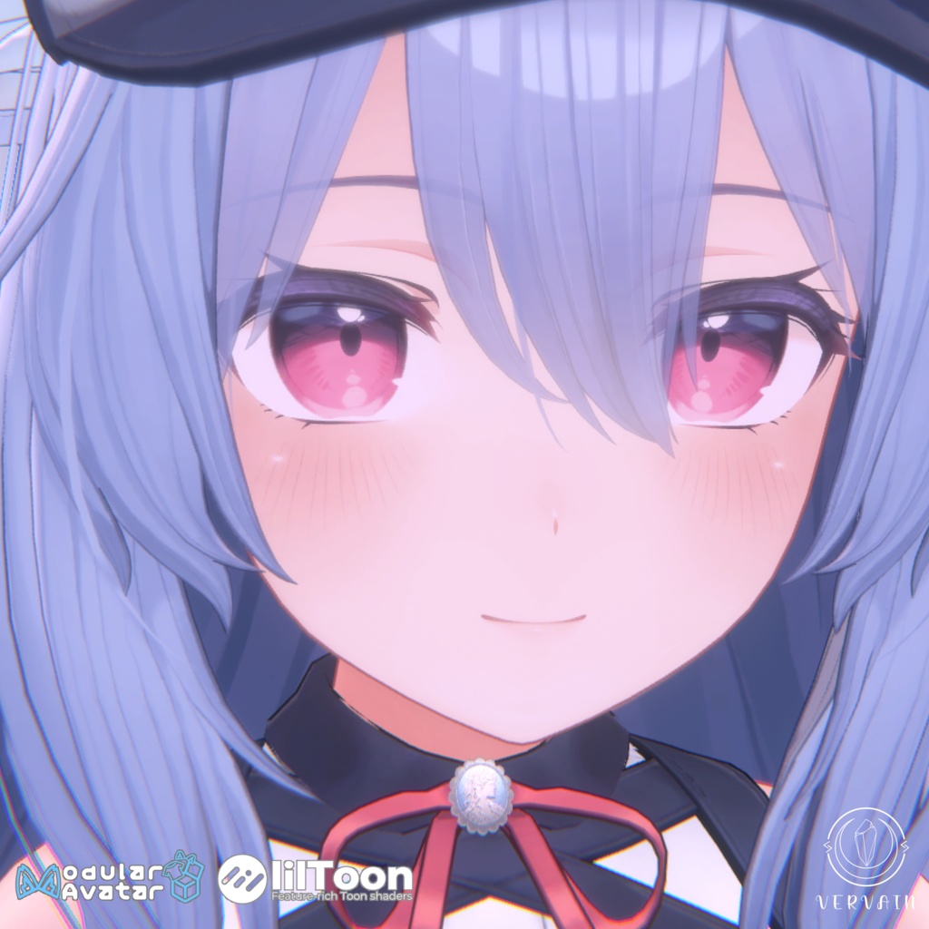 【ModularAvatar対応】アンティークブローチ